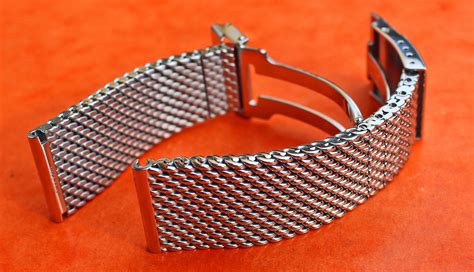 breitling aftermarket bracelet|breitling mesh bracelet 22mm.